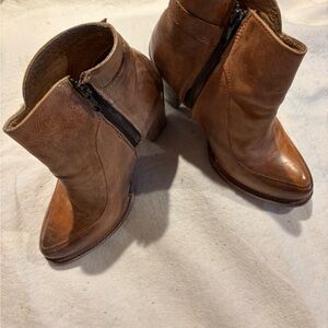 Bed Stu Tan Ankle Boots